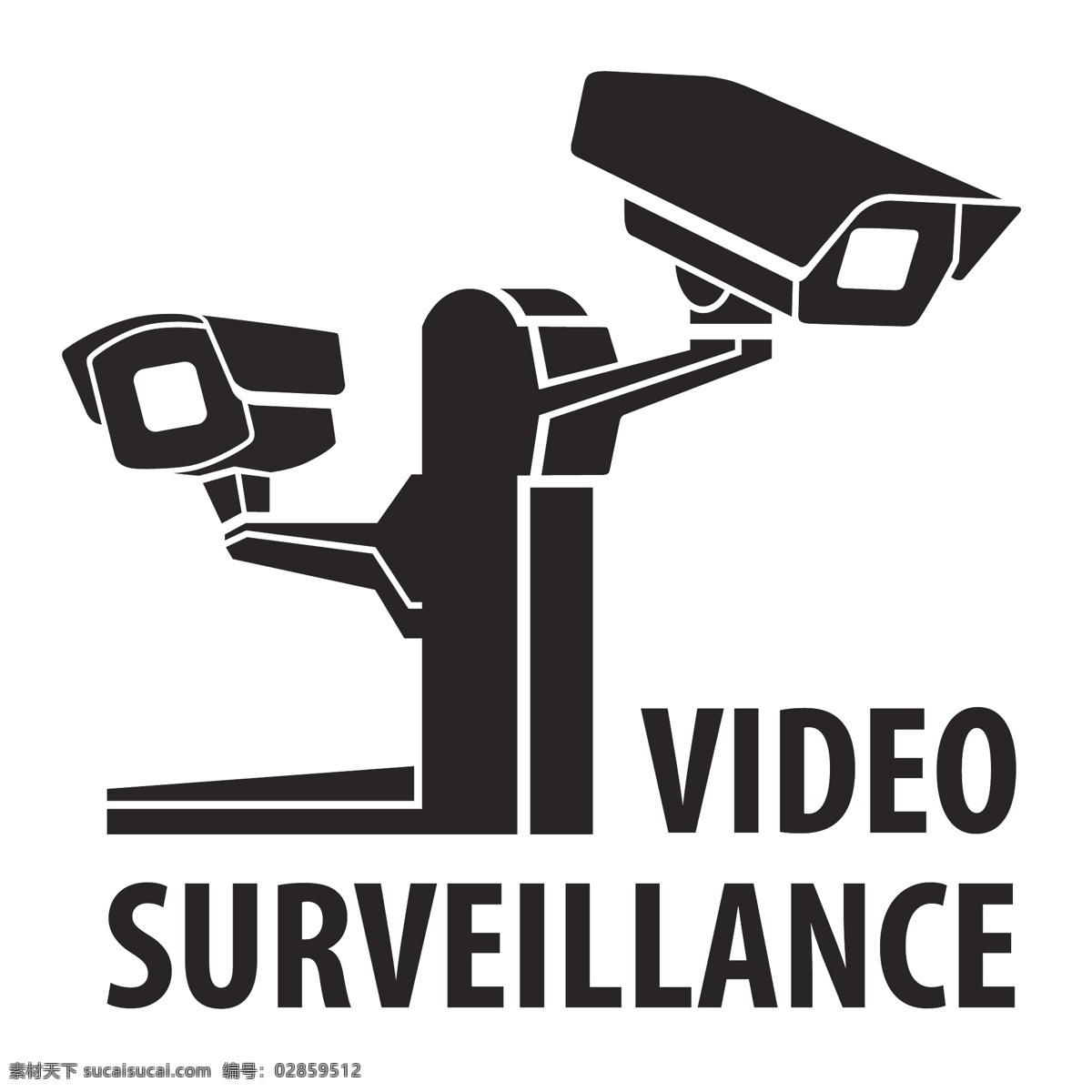 监控器 摄像机 video 摄像监控 视频 矢量 图标 标志 标签 logo 小图标 标识标志图标