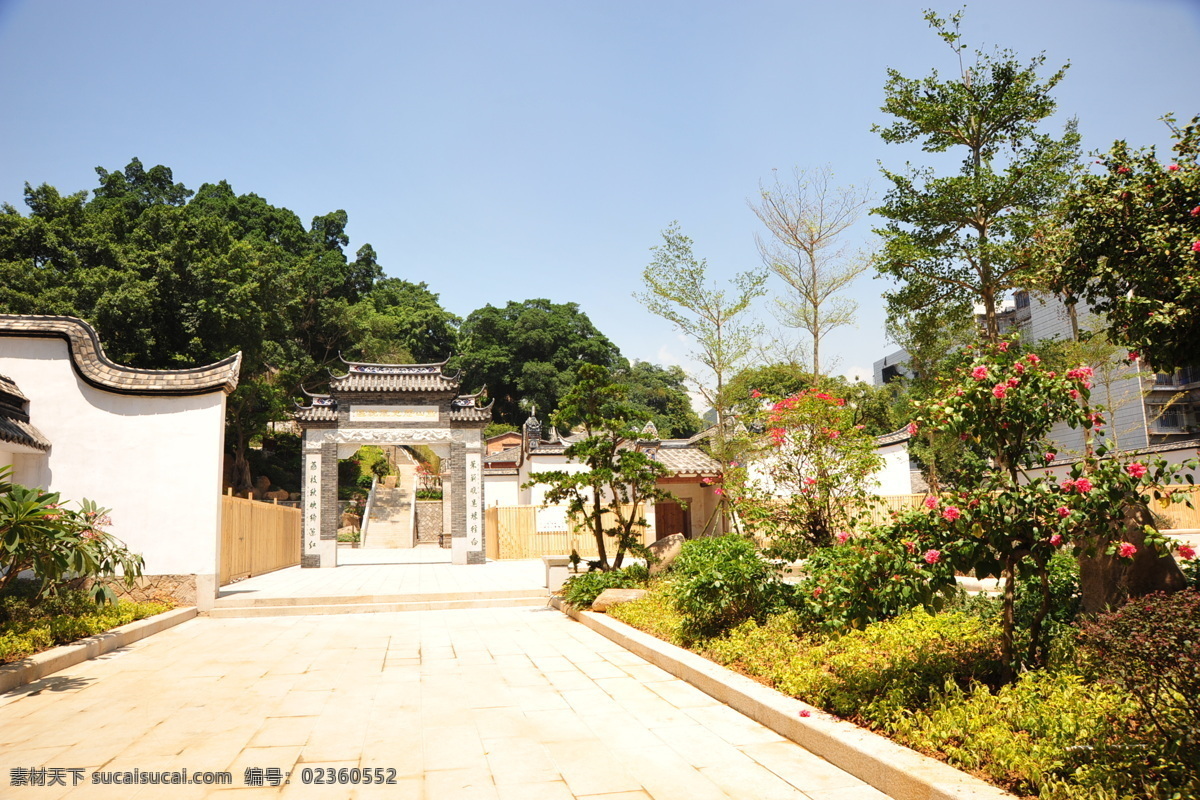 三坊七巷 福州 福建省 台江 树木 古建筑 蓝天 道路 国内旅游 旅游摄影