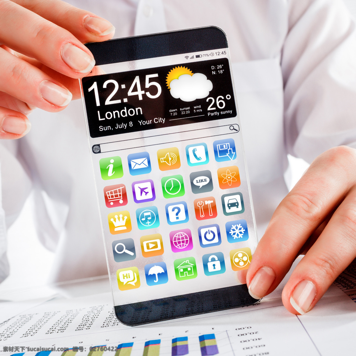 android ios iphone iphone5s iphone6 安卓 安卓手机 高科技 智能手机 苹果手机 苹果 透明屏幕 透明手机 科幻手机 未来手机 触摸手机 科技产品 数码产品 商务 商务场景 手机广告 现代科技 psd源文件