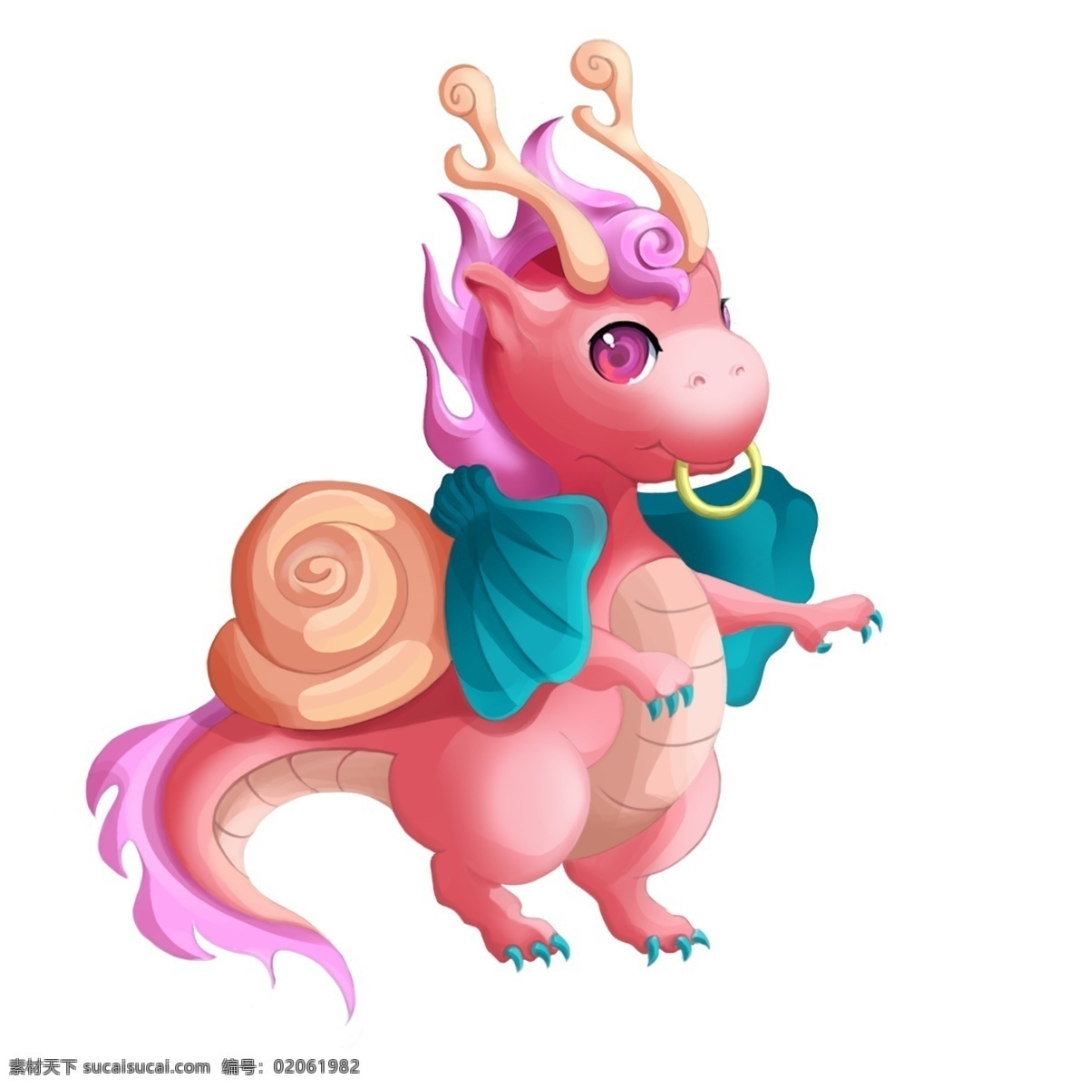 中国 风 手绘 可爱 卡通 彩色 创意 立体 龙 形象 立体龙 卡通龙 手绘卡通 中国风 创意龙 手绘龙
