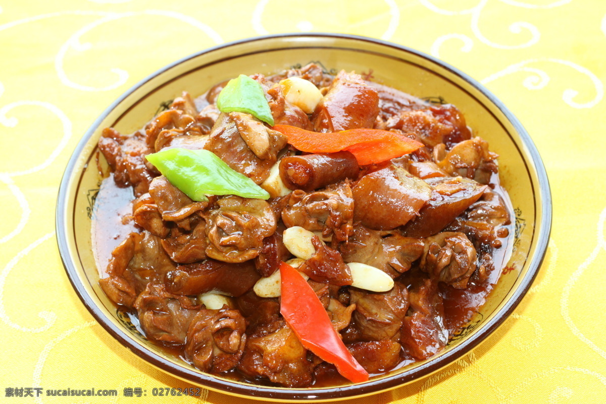 鲜肫烧咸猪尾 鲜肫 咸猪尾 摄影菜 菜 传统美食 餐饮美食