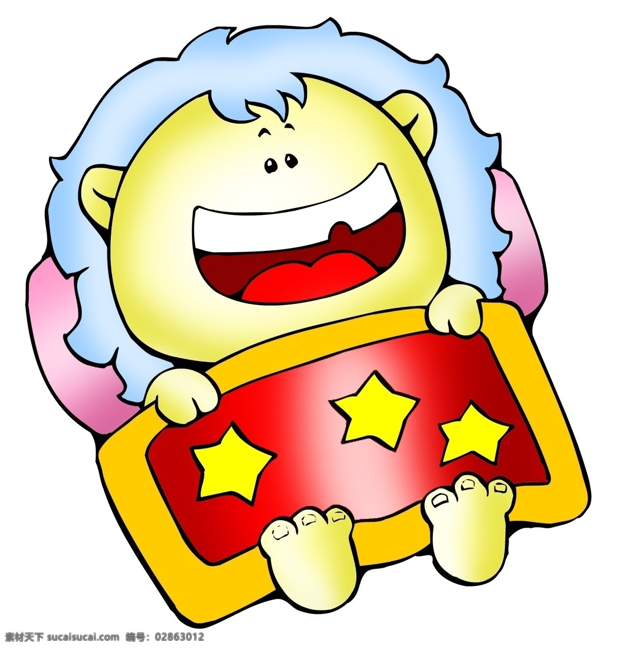 狮子座 星座 插图 星座插图 设计素材 狮子座篇 书画美术 白色
