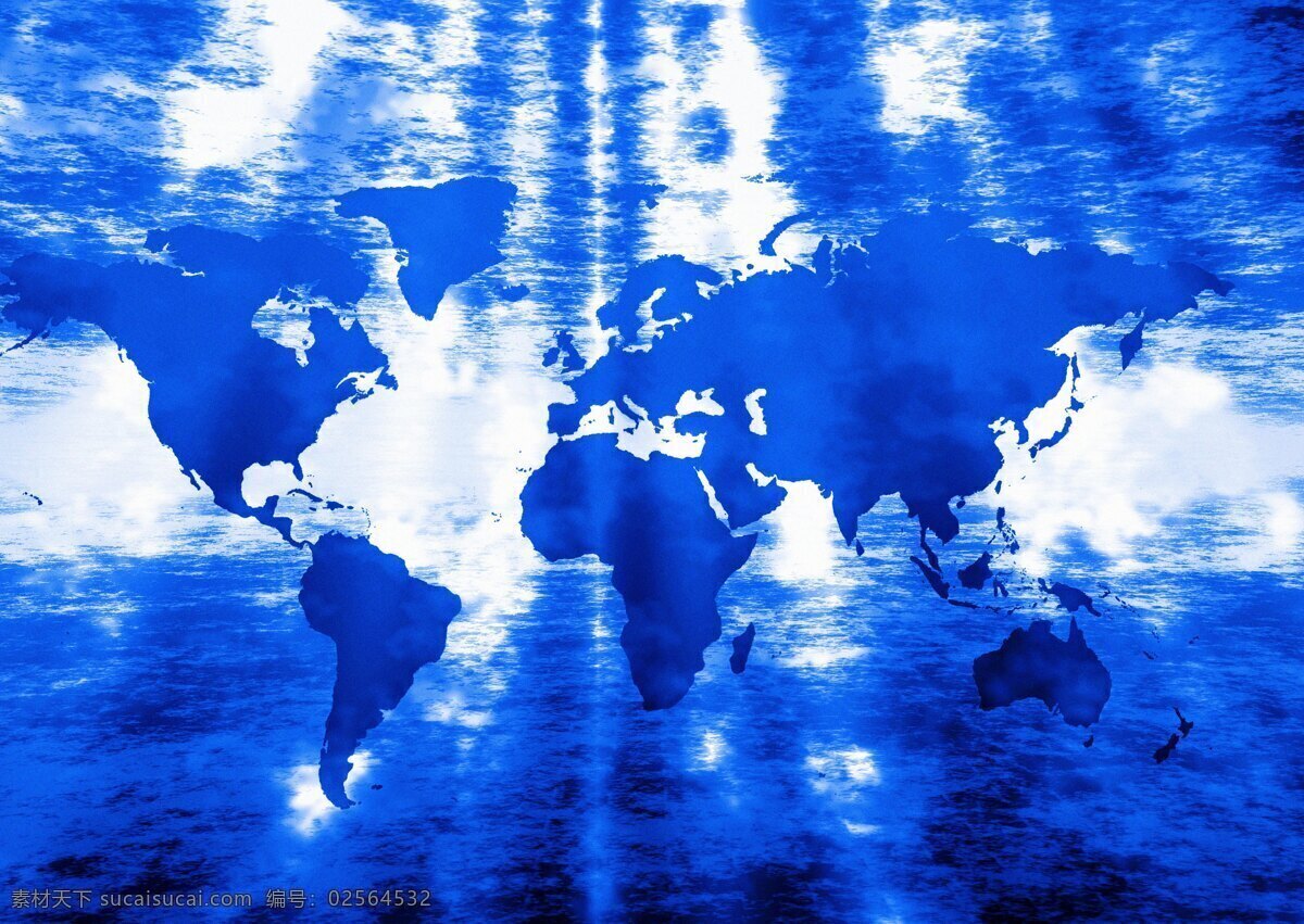 蓝色 创意 世界地图 地球 地球背景 科技 网络 信息 抽象 蓝色背景 梦幻地图 高清地球图片 高清图片 通讯网络 现代科技