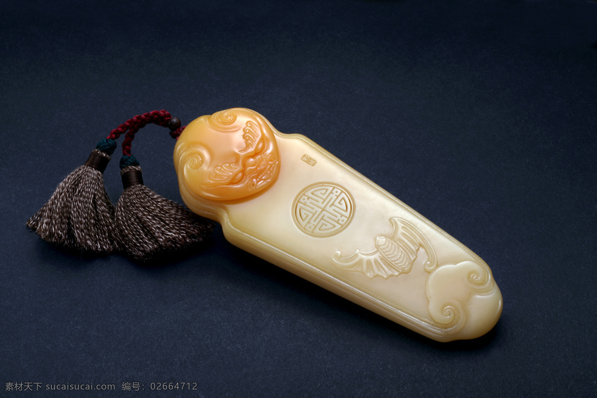 玉器 雕刻 如意 吊坠 玉如意 玉器雕刻艺术 文化艺术