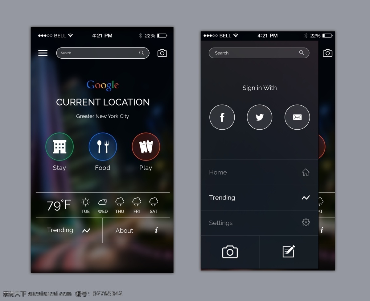 google app ui 商业矢量 矢量下载 concept 网页矢量 矢量综合 矢量图 其他矢量图