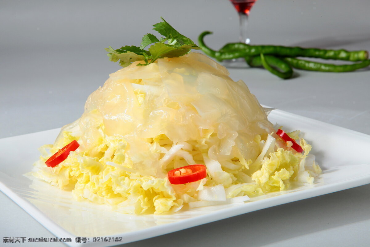 娃娃 菜 拌 蛰 头 好 娃娃菜拌蛰头 凉菜 开胃菜 精美小菜 饭前小菜 凉菜类 风味凉菜 拌菜 凉拌 餐饮美食 传统美食