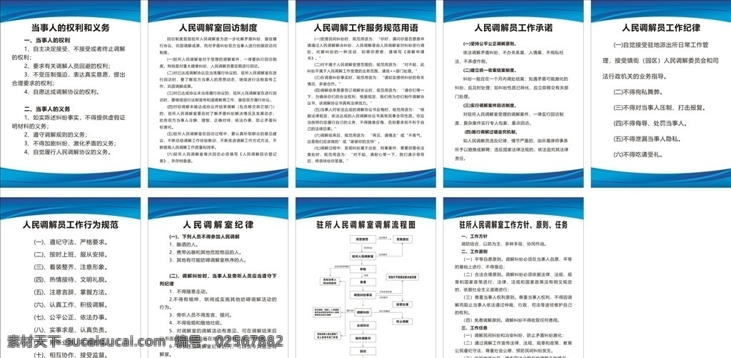 人民调解制度 人民调解 调解制度 调解职责 调解室制度 调解员职责