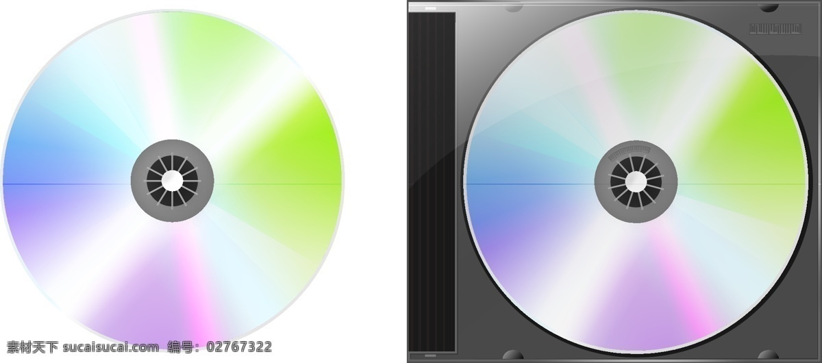 技术 塑料 dvd光盘 白色