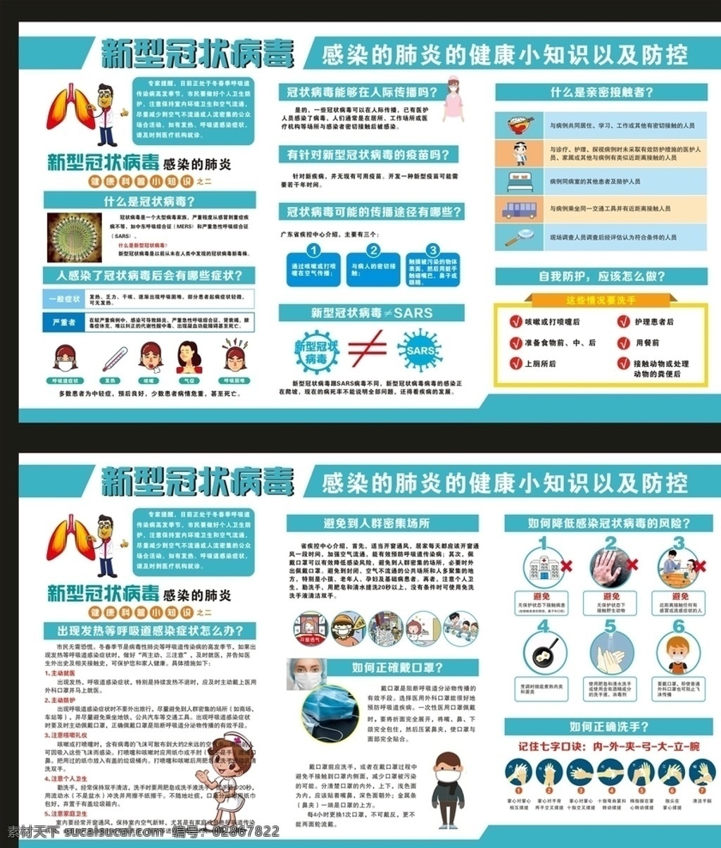 新型 冠状 病毒 肺炎 防 预 宣传栏 新型冠状病毒 如何预防病毒 健康宣传栏 冠状病毒知识