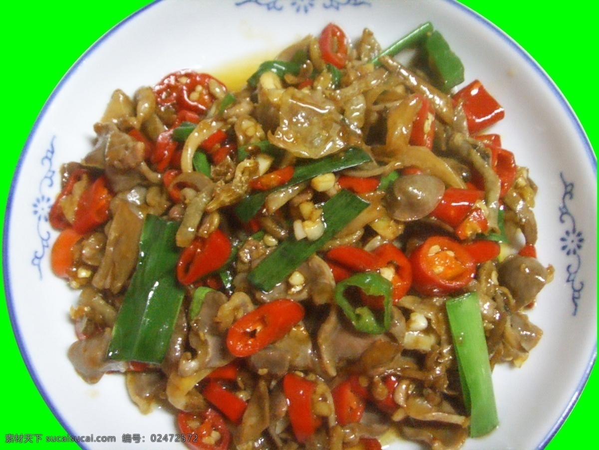 白椒炒鸡杂 白椒 炒鸡杂 椒 红椒 菜 绿色