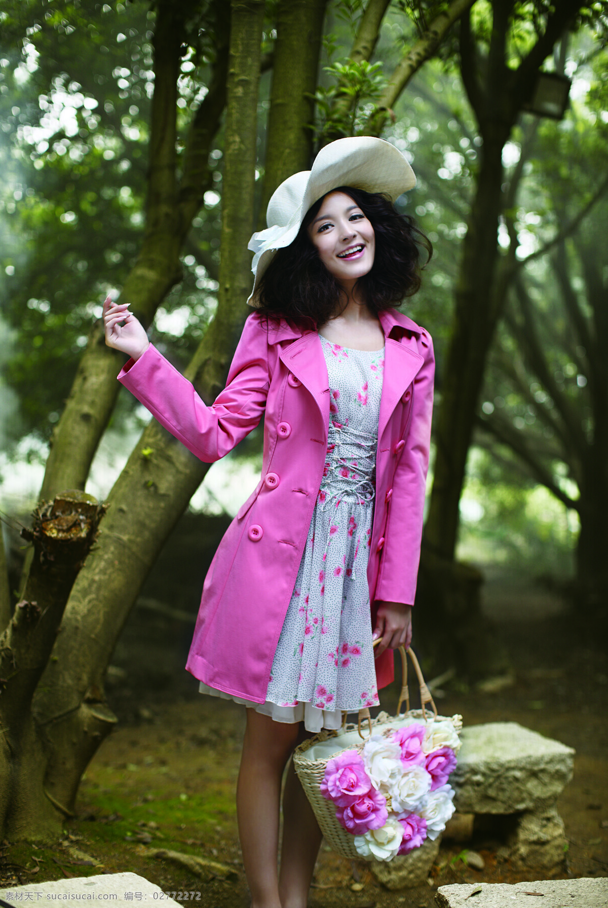 2011 新款 春装 女装 美女 华丽 唯美 时尚 女性女人 人物图库