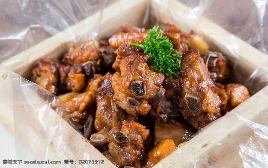 菜品 小笼 排骨 桑拿骨 美味 骨头 餐饮美食 传统美食