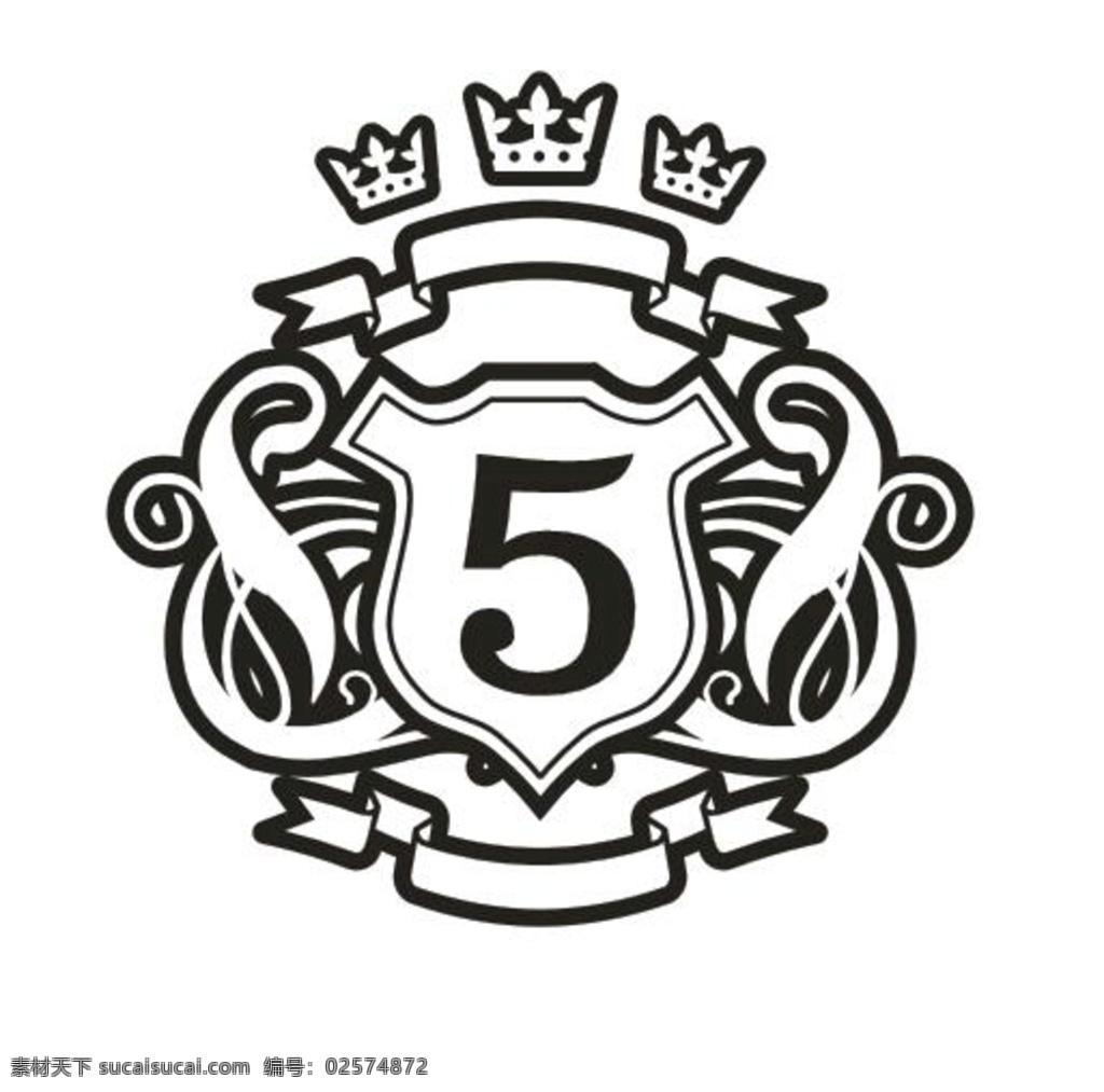 班 徽 logo 服 图标 班服图案 5班 班徽 t恤印花 徽章 标志图标 企业 标志