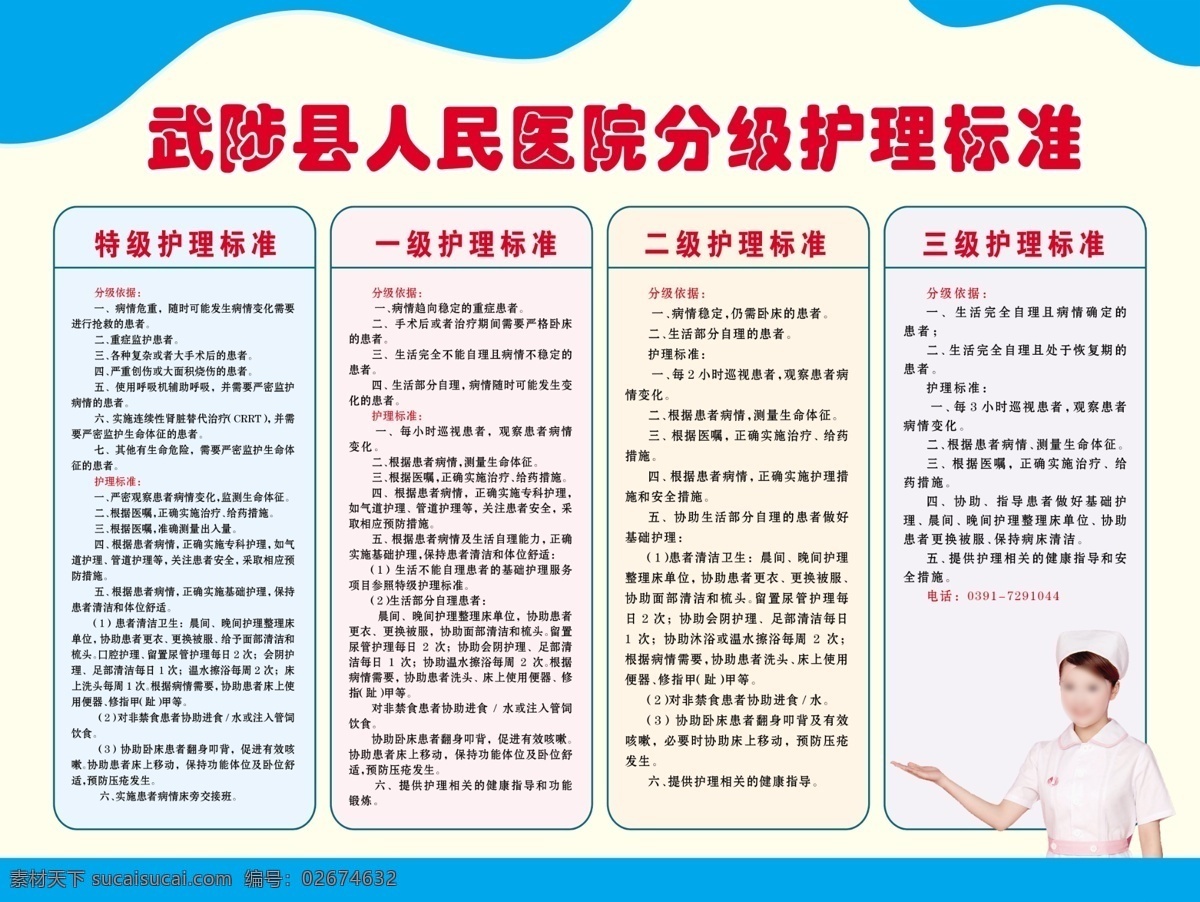 分层 分层素材 医院版面 医院护理 医院展板 源文件 住院 患者 基础 护理 服务项目 住院一级 二级护理 其他展板设计