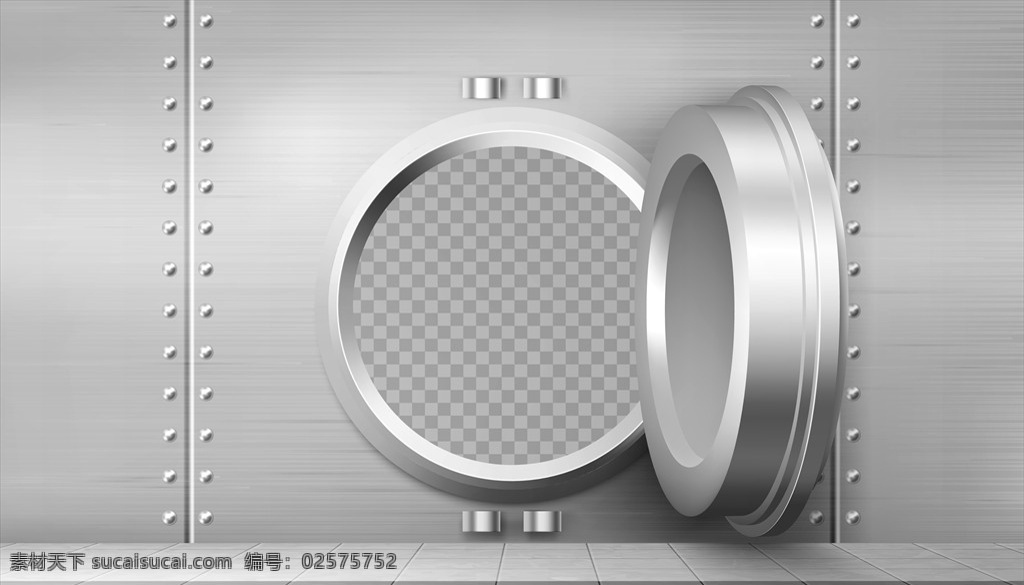 金库保险柜 金库门 银行金库 不锈钢 保险柜 未分层 底纹边框 其他素材