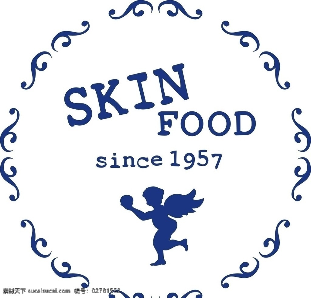 skin food 标志 cdr12 矢量图 企业 logo 标识标志图标 矢量
