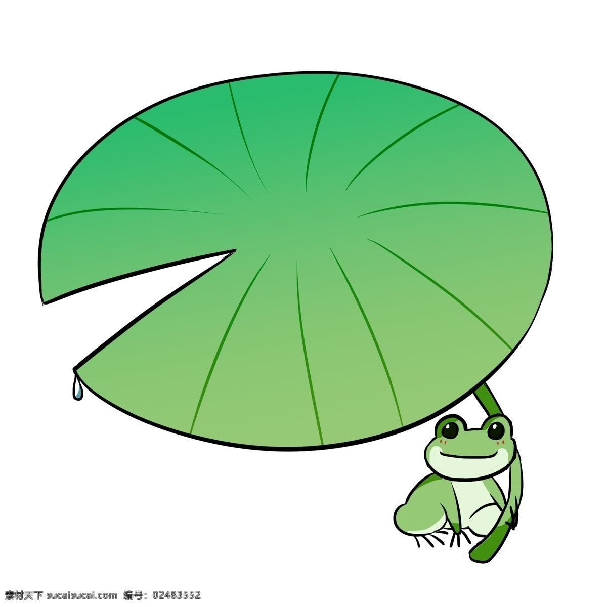 蓝色 青蛙 对话框 蓝色的对话框 漂亮的对话框 手绘对话框 卡通对话框 绿色 荷叶 对话框插画