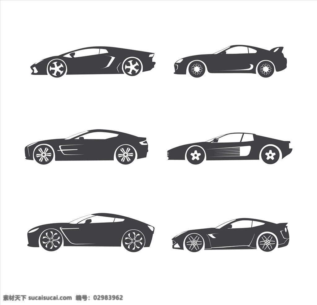 汽车图标 汽车logo 卡通汽车 汽车剪影 小汽车 汽车标志 汽车海报 底纹边框 其他素材