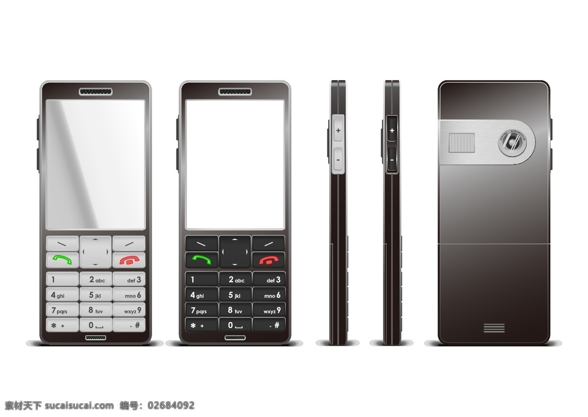 诺基亚 手机 矢量 矢量素材 唯美 怀旧 黑白 黑白色彩 手机写真 app
