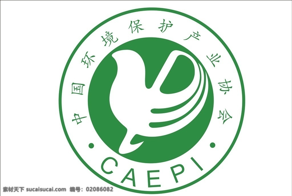 中国 环境保护 产业 协会 logo 环境 保护 标志图标 企业 标志