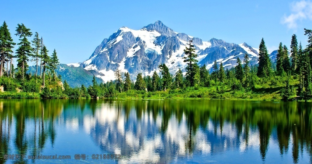 高山流水 青山绿水 山水画 山水风景 蓝天白云 湖水 湖面 白云 流水 自然景观