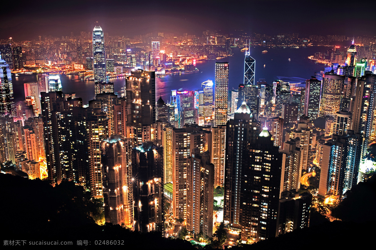 香港夜景 香港 街景 街拍 城市 国内旅游 旅游摄影