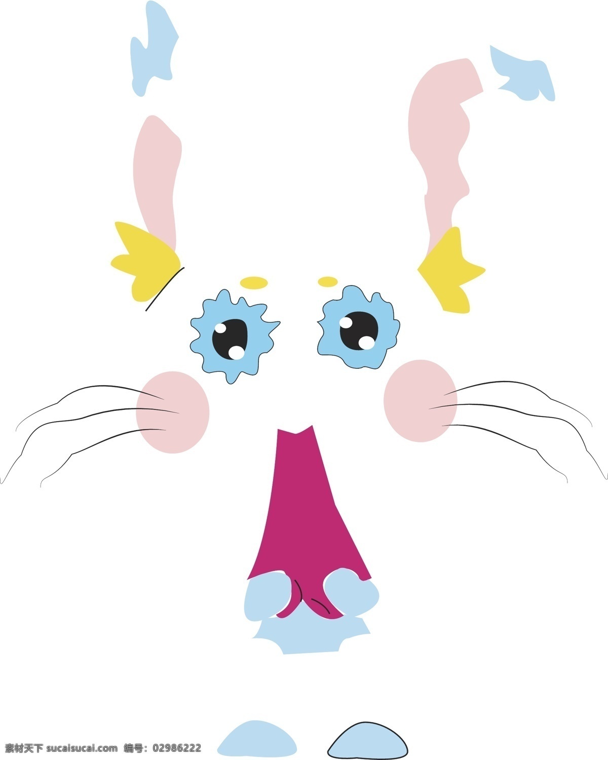 想哭趣味兔子 兔子 惊讶 搞笑 趣味 卡通 哭脸 呆萌 动漫动画