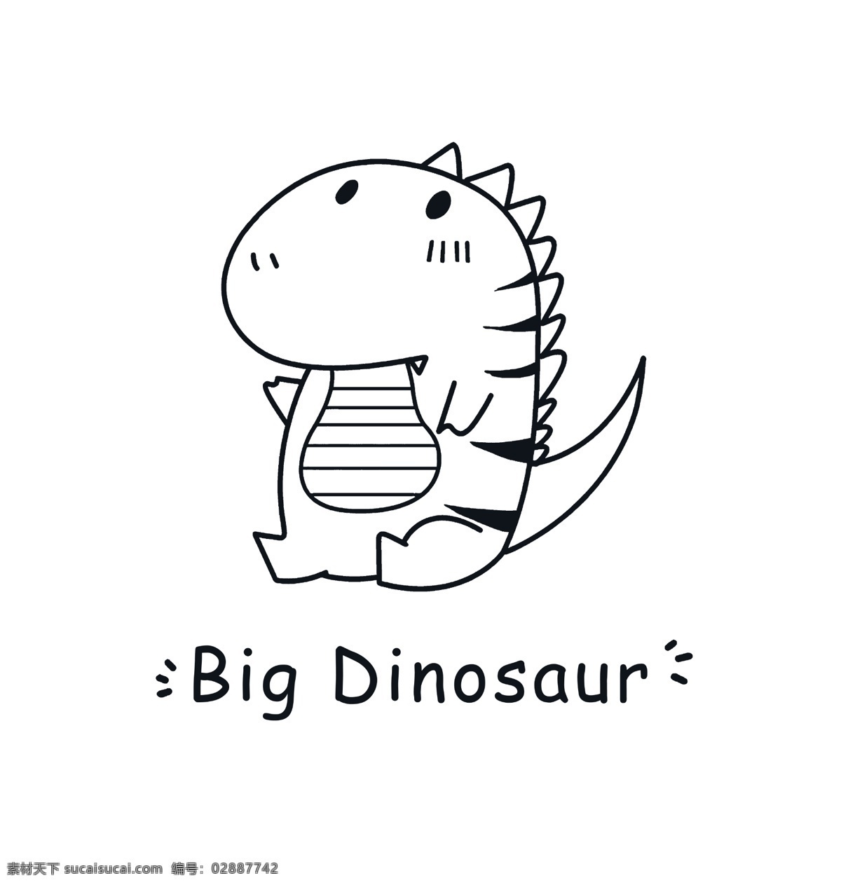 卡通 恐龙图片 可爱 恐龙 大恐龙 英文 可爱字母 卡通人物