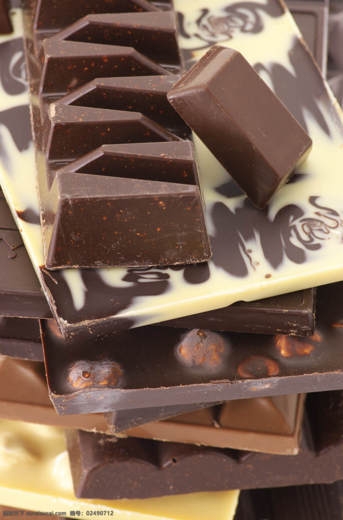 摞 一起 巧克力 板 块 摞在一起 巧克力板 巧克力块 食物 美食 其他类别 餐饮美食 黑色
