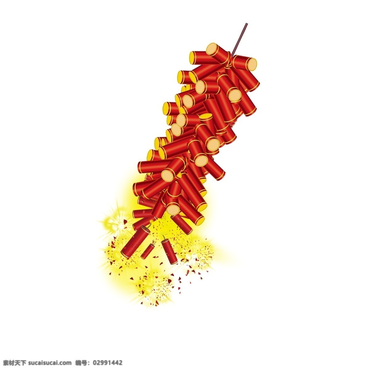 有一挂小鞭炮 鞭炮 炮竹 响亮