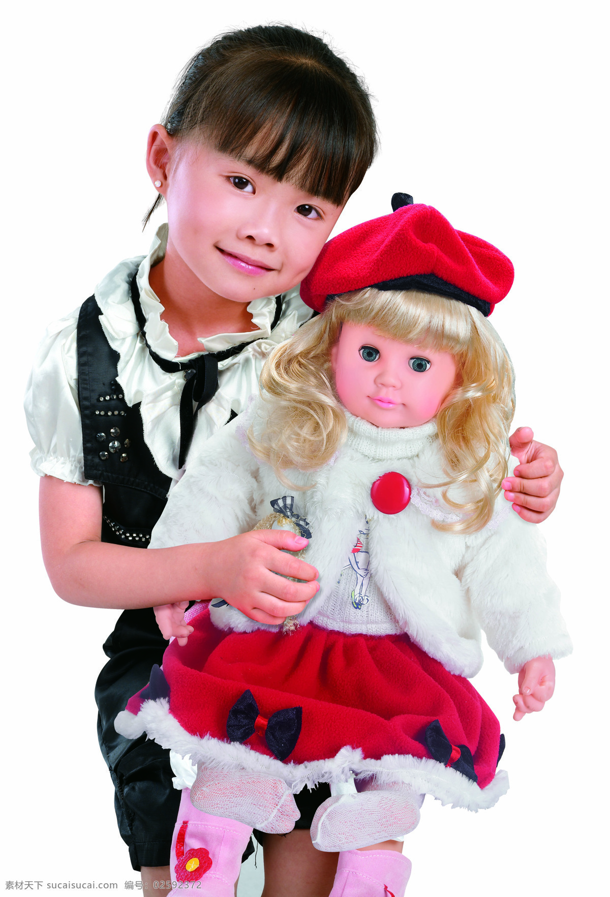 芭比 芭比娃娃 儿童幼儿 公主 可爱 人物图库 特写 小女孩 毛茸玩具 psd源文件