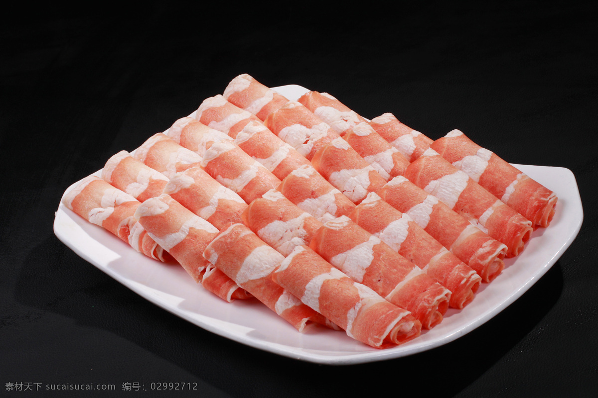 内蒙羊肉卷 内蒙 羊肉卷 涮菜 烫火锅 火锅菜品 火锅配菜 火锅菜系 菜品图 餐饮美食 传统美食