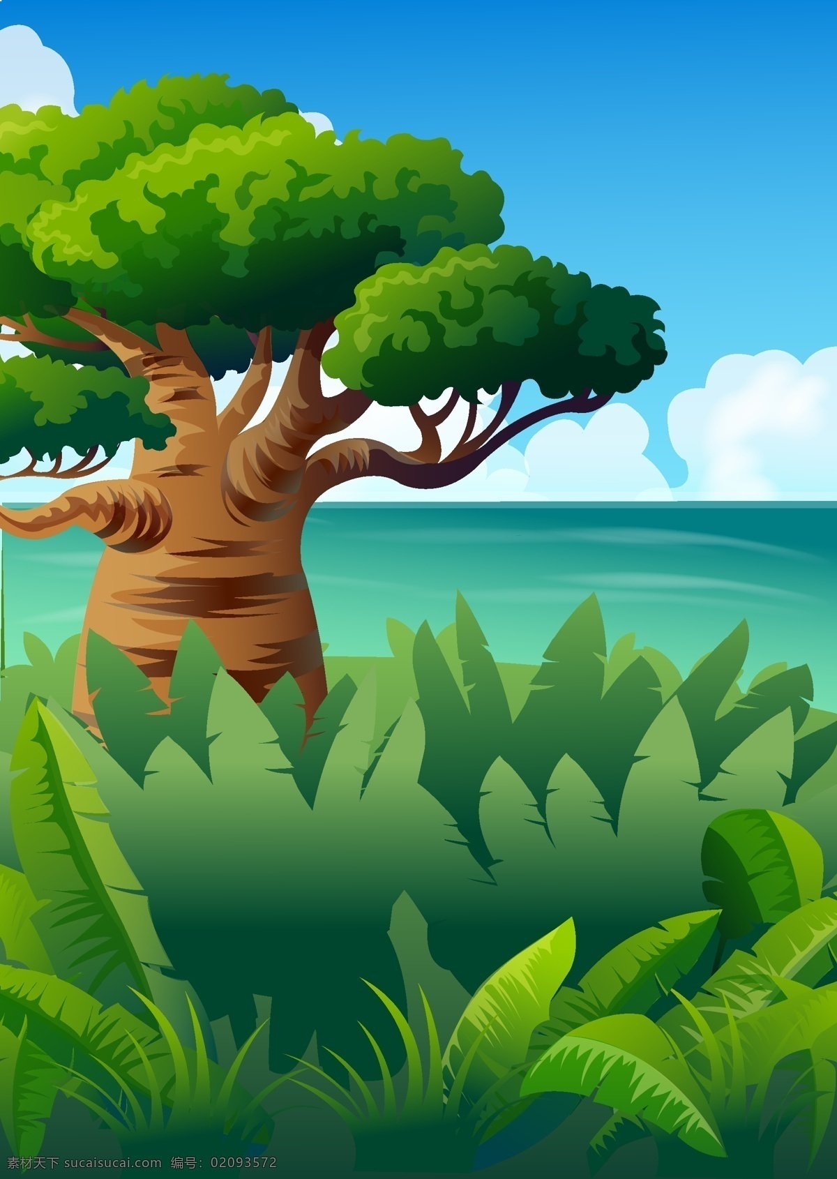 矢量卡通风景 矢量风景 卡通风景 手绘风景 风景 插画 矢量蓝天白云 矢量草地 矢量树木 卡通树木 手绘树木 卡通风景背景 矢量草原 矢量森林 矢量植物背景 植物绿化背景 矢量湖水 矢量水面 矢量河水 矢量小河 小溪 自然景观 自然风光