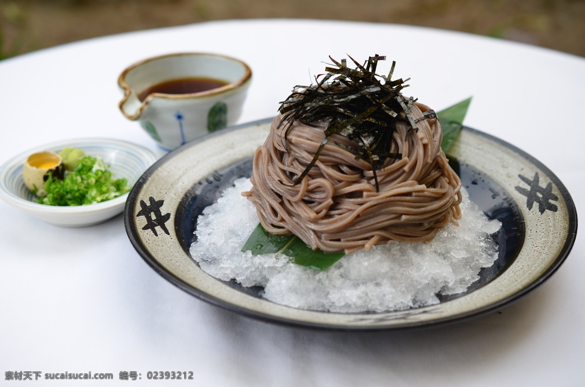 冷荞麦面 日式冷荞麦面 美食摄影 传统菜 家常菜 传统美食 餐饮美食