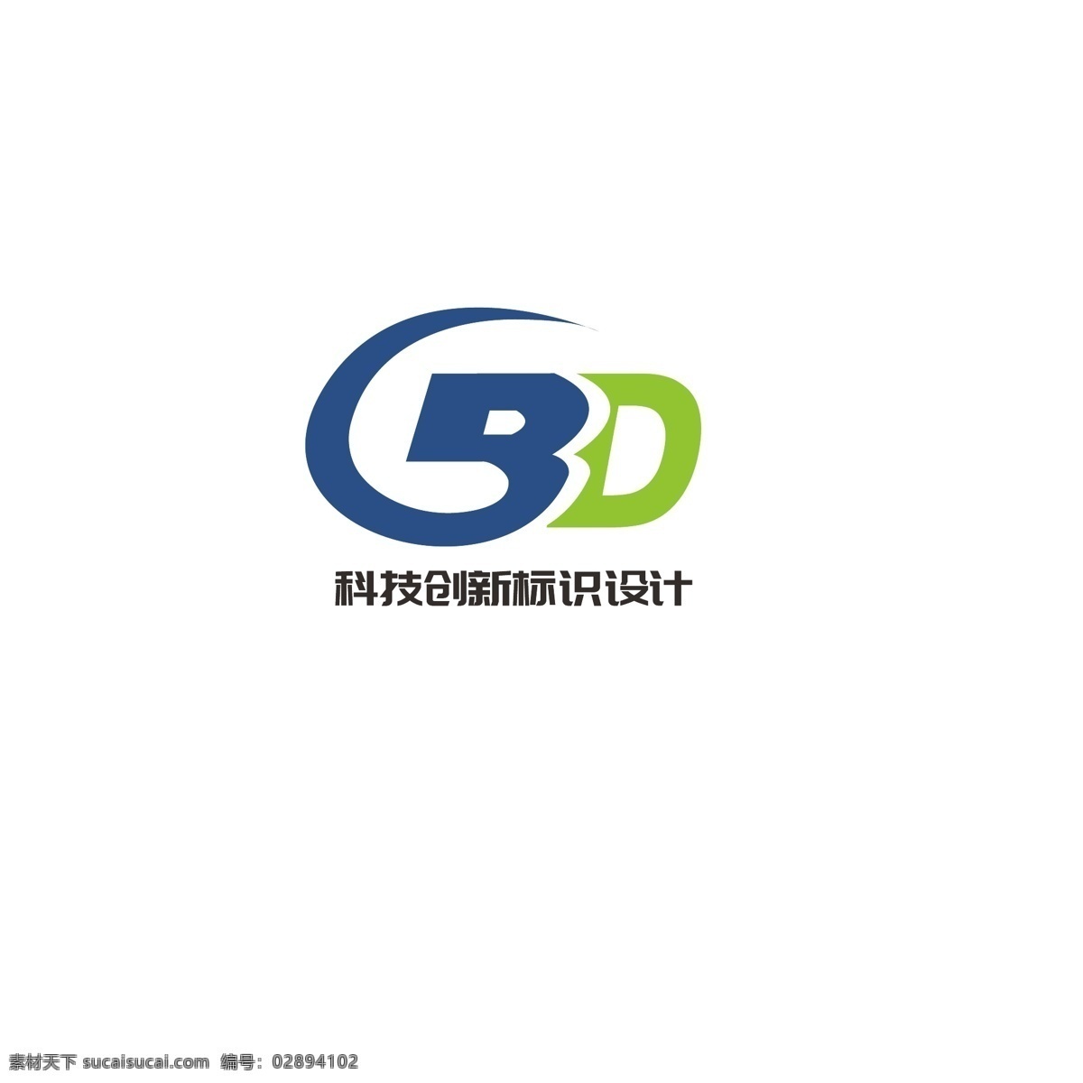 科技创新 标识设计 科技 创新 发展 简约 现代 字母b 字母d