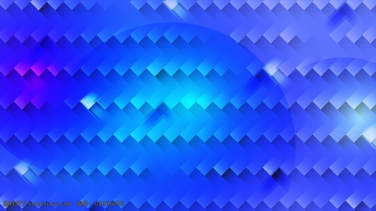 蓝色 马赛克 矢量图