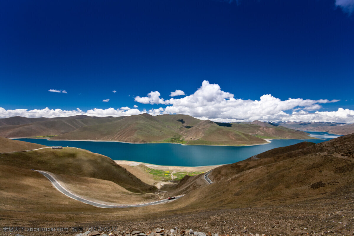 西藏摄影 西藏 风景 蓝天 白云 纯净 安静 梦幻 圣地 自然风景 旅游摄影