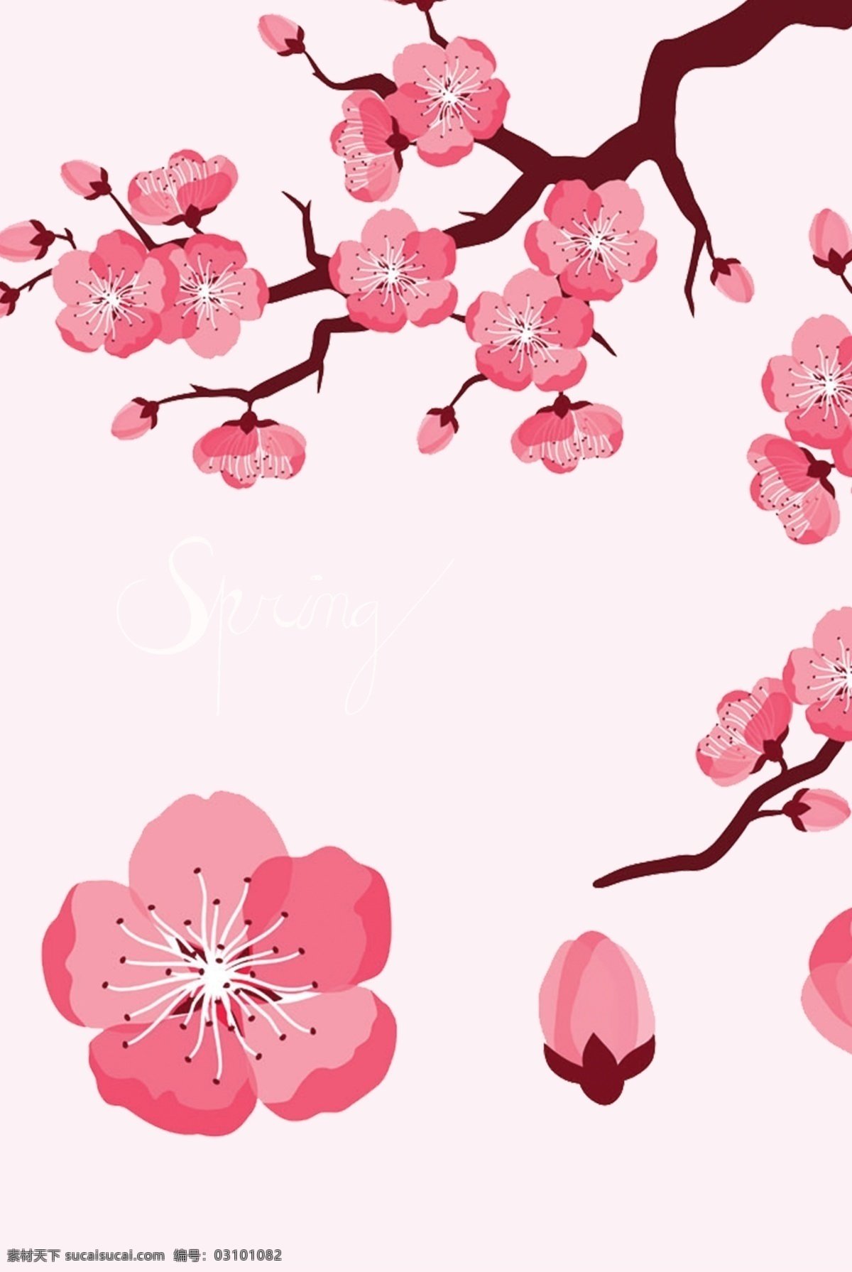 粉色花瓣背景 背景 粉色 花瓣 清新 广告