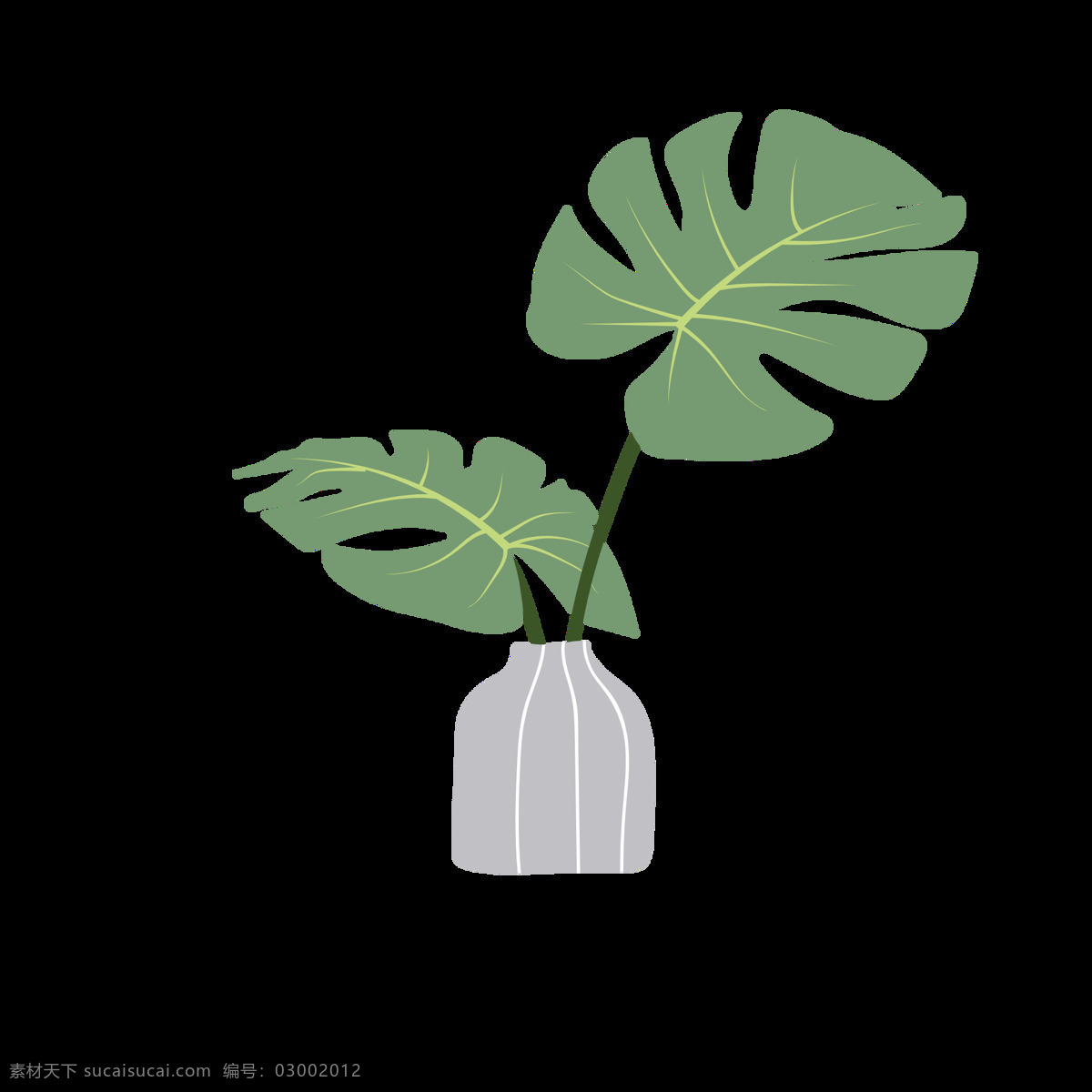 植物 图标 图形 装饰 海报 图形图标素材