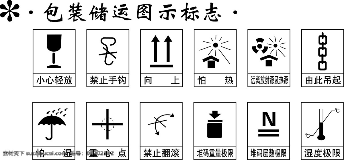 包装 储运 图示 标志 可以 下 矢量图 其他矢量图