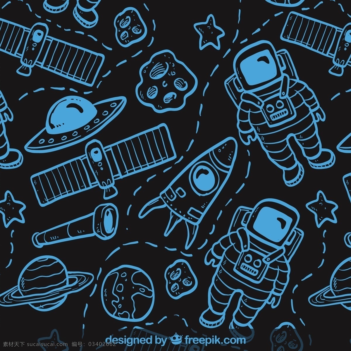 手绘空间模式 模式 一方面 手绘 空间 火箭 星系图 星球 宇航员 无缝模式 宇宙飞船 无缝 手工绘图 绘制的 粗略的 黑色