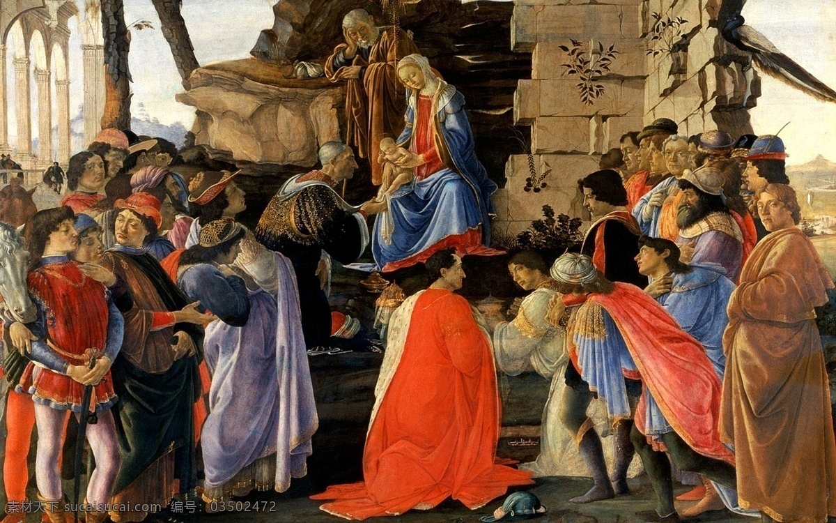 圣母 玛丽亚 油画 手工油 画艺术图片 静物油画 绘画 艺术 文化艺术 基督教 信徒 耶稣 圣母玛丽亚 群众 人群 破旧 书画文字