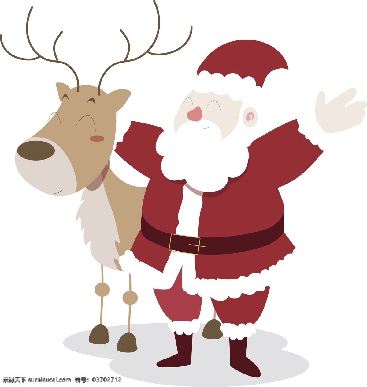 圣诞老人麋鹿 圣诞 圣诞老人 麋鹿 圣诞麋鹿 共享