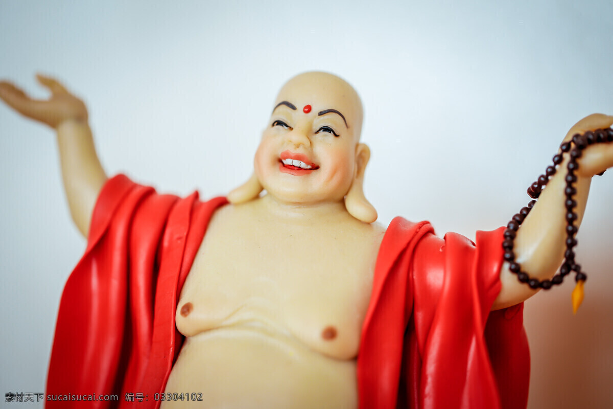 人物面塑 面塑 人物 弥勒佛 神像 传承艺术 文化艺术 传统文化