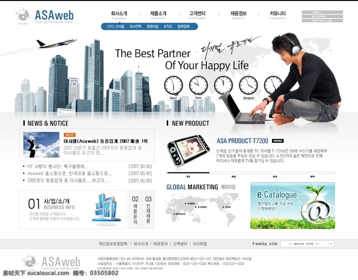 商务 产品 贸易 网页模板 网页素材