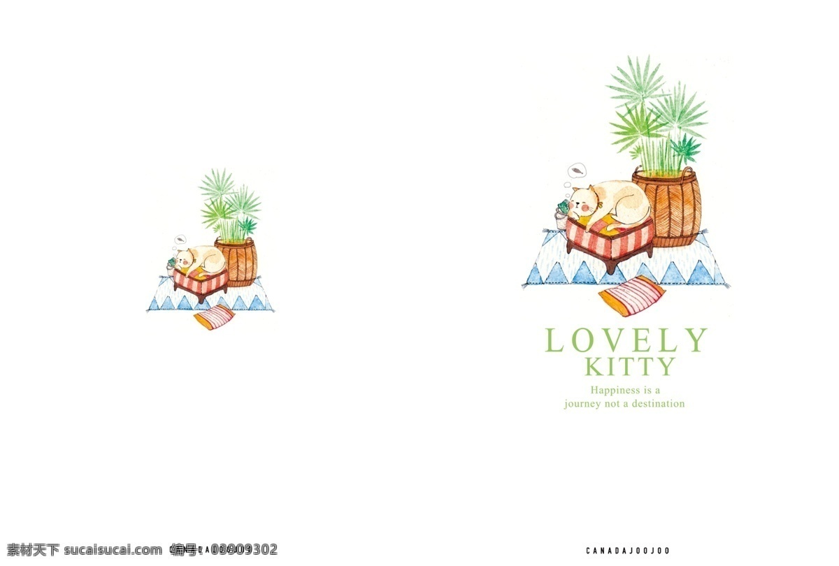 猫咪心事 猫 动物 沙发 懒 植物 中性 底纹 线稿 手绘 插画 本本 本子 笔记本 硬抄本 本子封面 分层 本子素材 插画本子 同学录 卡通本子设计 书套 硬抄 软抄本 本本封面 共享 画册设计