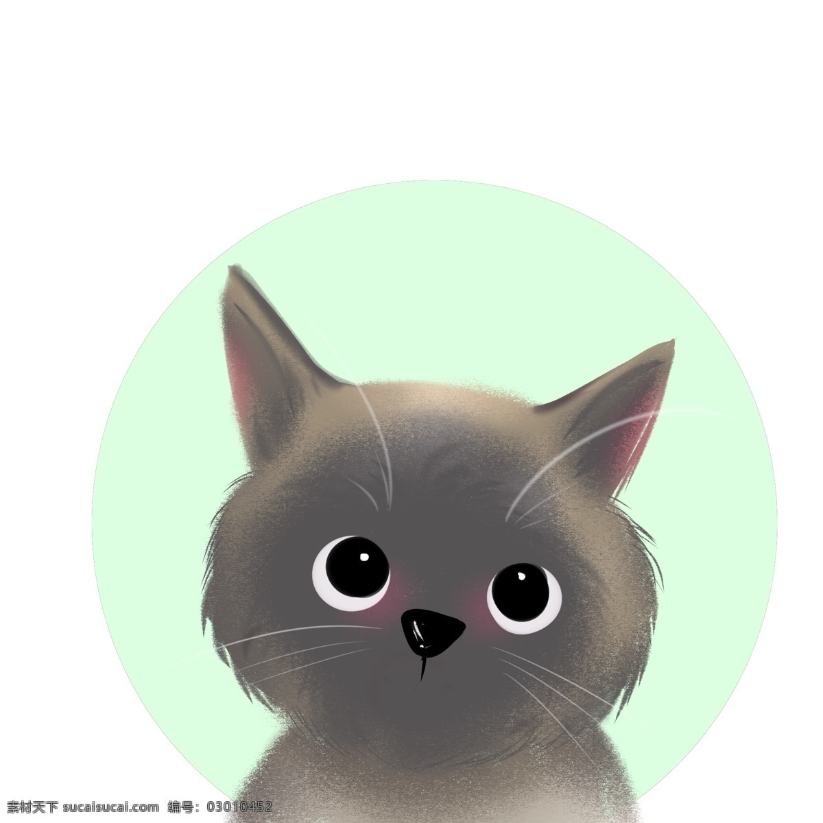 手绘 可爱 卡通 小 猫咪 猫 星 人 宠物 英 短 蓝猫 黑猫 小猫 猫星人 萌宠 猫头 猫头像 英短 免抠 猫印章