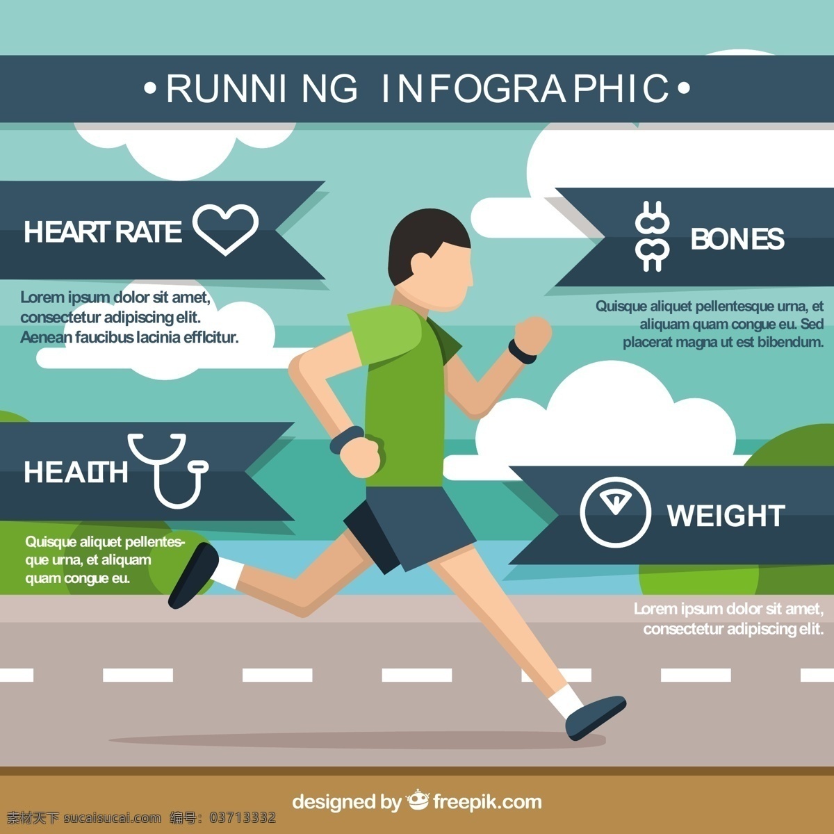 男孩 平面设计 运行 图表 模板 运动 健身 健康 图 体育 平跑 男孩跑 过程中 信息图表模板 数据 信息 健康信息