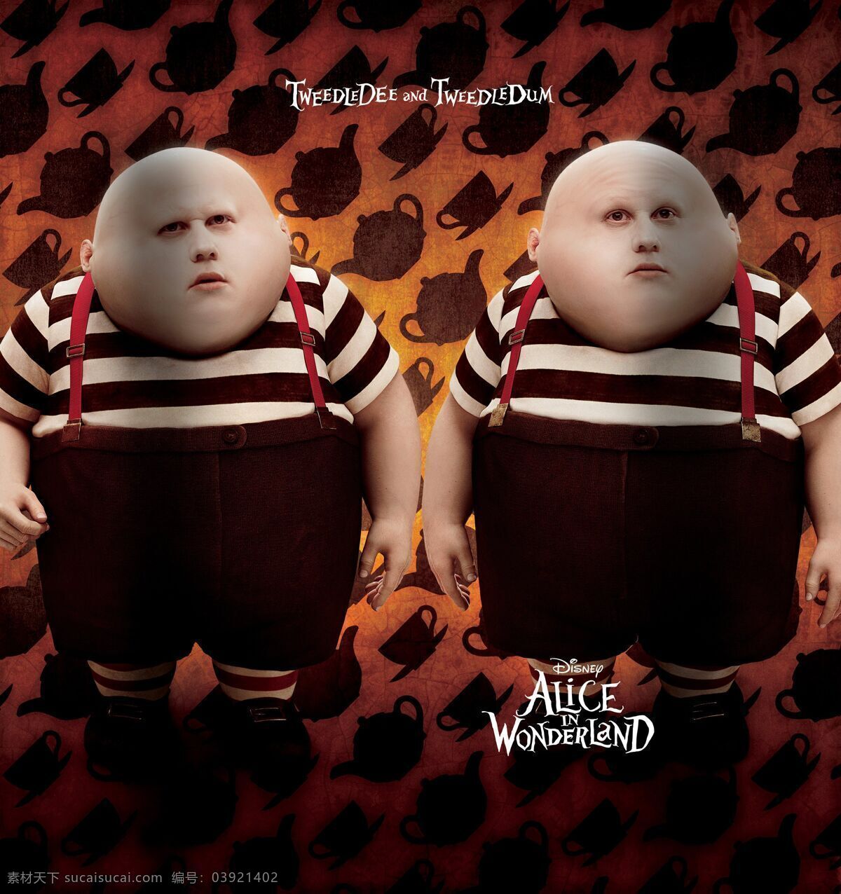 爱丽丝 梦游 仙境 马特 卢卡斯 双胞胎 tweedledee tweedledum 影视娱乐 文化艺术