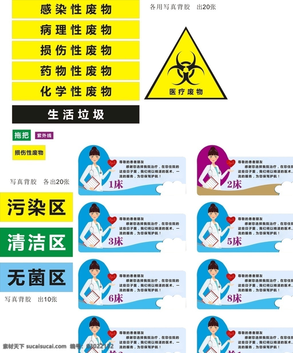 医疗 废物 小 标签 小标签 医疗废物标签 废物袋标签 医疗废物 单位